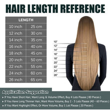 Load image into Gallery viewer, FOREVER HAIR 2.0g/pc 18&quot; Remy Tape In Human Hair Extension Full Cuticle Seamless Straight Skin Weft Hair Salon Style 20pcs/pac