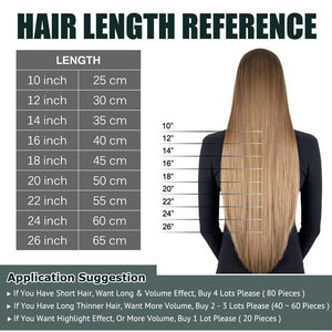 FOREVER HAIR 2.0g/pc 18" Remy Tape In Human Hair Extension Full Cuticle Seamless Straight Skin Weft Hair Salon Style 20pcs/pac