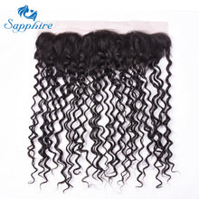 Load image into Gallery viewer, Sapphire Hair Products Malaysian Water Wave Hair With Closure Remy Human Hair Weave 3 Bundles Human Hair With Lace Frontal Deals